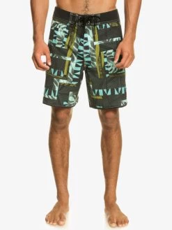 Quiksilver Blank Canvas Gregg Kaplan Scallop 18" - Boardshort Pour Homme